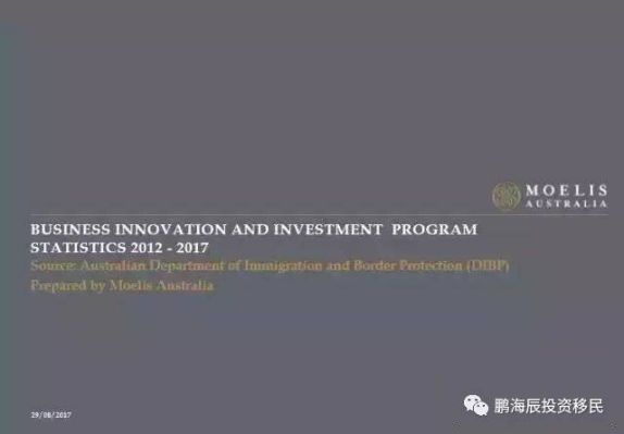 重磅 | 最新最全！澳洲政府公布：2012-2017投资移民类签证统计数据！