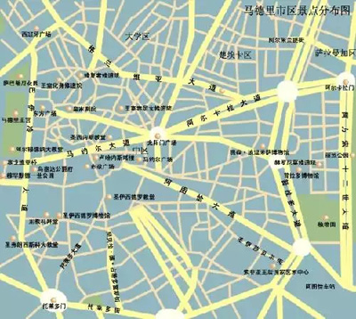 西班牙首都马德里，一区一世界！